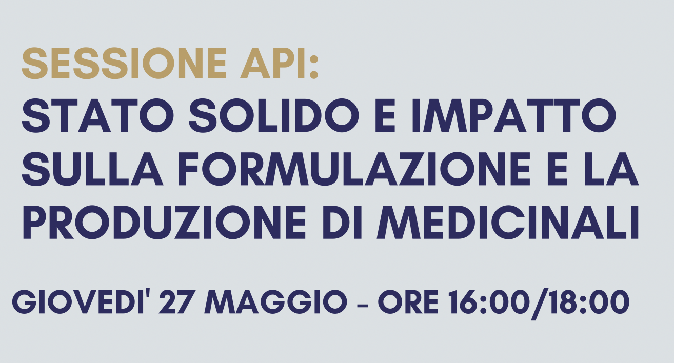 Stato solido e impatto sulla formulazione e la produzione di medicinali